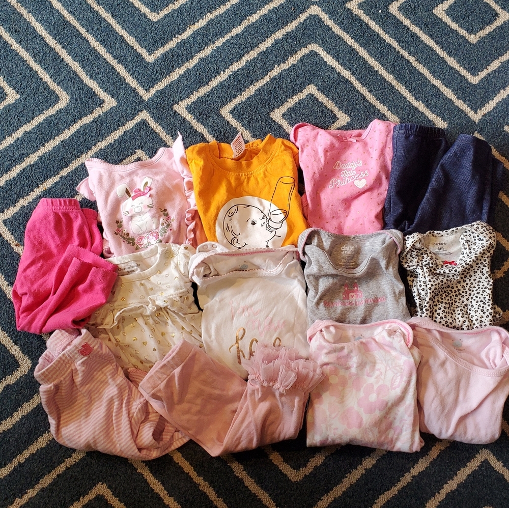13 item bundle 6-9 month